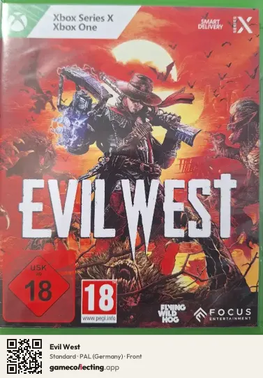 Evil West Xbox Series X, Germany box front