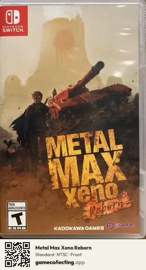 Metal Max Xeno Reborn Nintendo Switch, NTSC box front