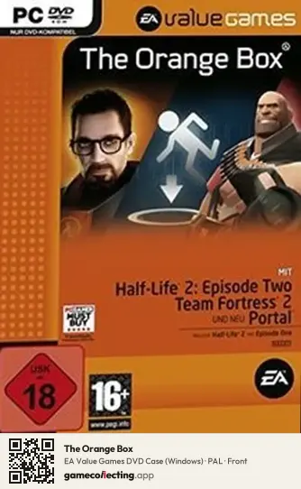 The Orange Box Computer, PAL box front