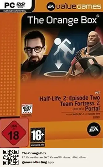 The Orange Box Computer, PAL box front