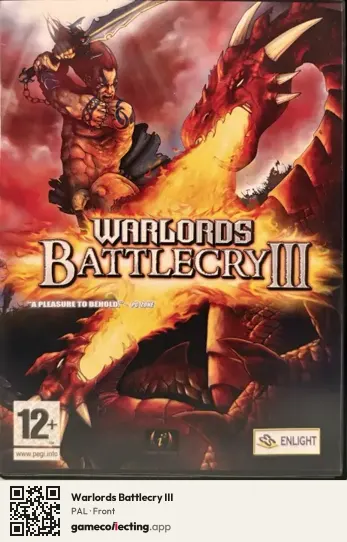 Warlords Battlecry III Computer, PAL box front