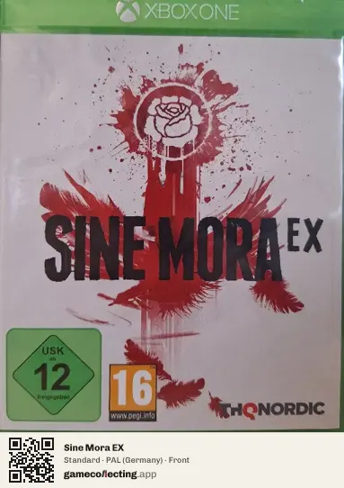 Sine Mora EX Xbox One, Germany box front