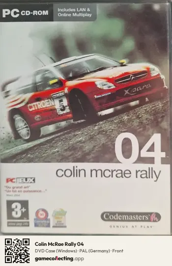 Colin McRae Rally 04 Computer, Germany box front