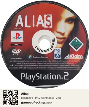 Alias PlayStation 2, PAL disc