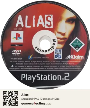 Alias PlayStation 2, PAL disc