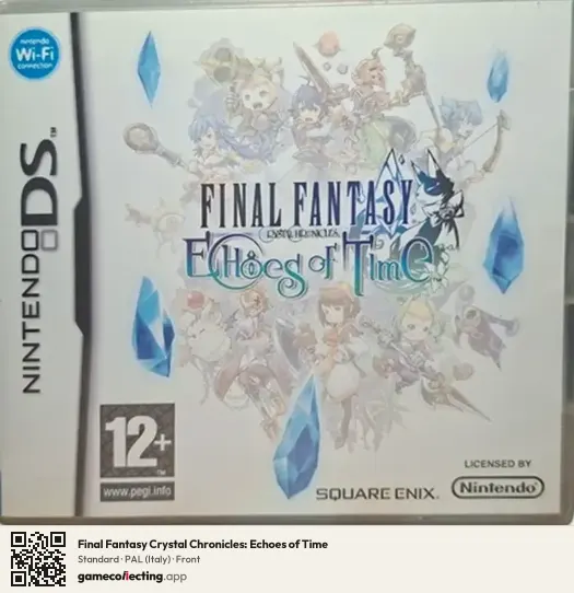 Final Fantasy Crystal Chronicles: Echoes of Time Nintendo DS, Italy box front
