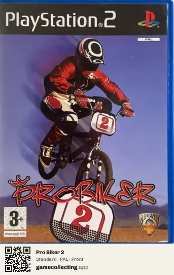Pro Biker 2 PlayStation 2, PAL box front