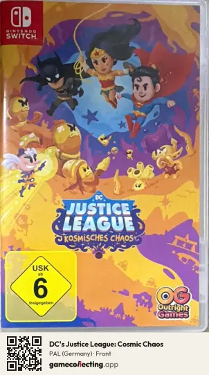 DC's Justice League: Cosmic Chaos Nintendo Switch, Germany box front
