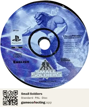 Small Soldiers PlayStation, PAL disc