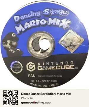 Dance Dance Revolution: Mario Mix Nintendo GameCube, PAL disc