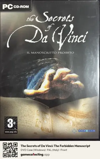 The Secrets of Da Vinci: The Forbidden Manuscript Computer, Italy box front