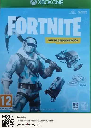 Fortnite Xbox One, Spain box front