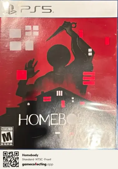 Homebody PlayStation 5, NTSC box front
