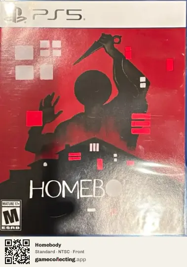 Homebody PlayStation 5, NTSC box front