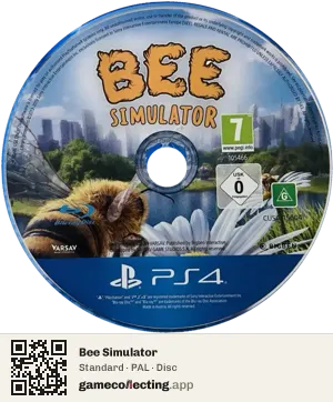 Bee Simulator PlayStation 4, PAL disc