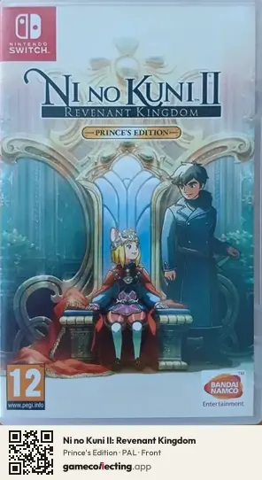 Ni no Kuni II: Revenant Kingdom Nintendo Switch, PAL box front