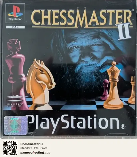 Chessmaster II PlayStation, PAL box front