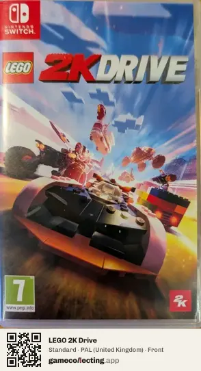 LEGO 2K Drive Nintendo Switch, United Kingdom box front