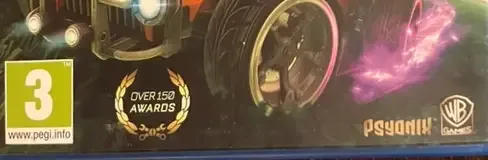 Rocket League, the PEGI square on its front