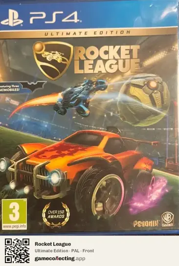 Rocket League PlayStation 4, PAL box front
