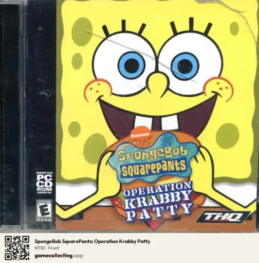 SpongeBob SquarePants: Operation Krabby Patty Computer, NTSC box front