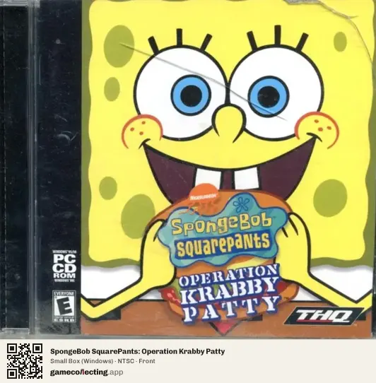 SpongeBob SquarePants: Operation Krabby Patty Computer, NTSC box front