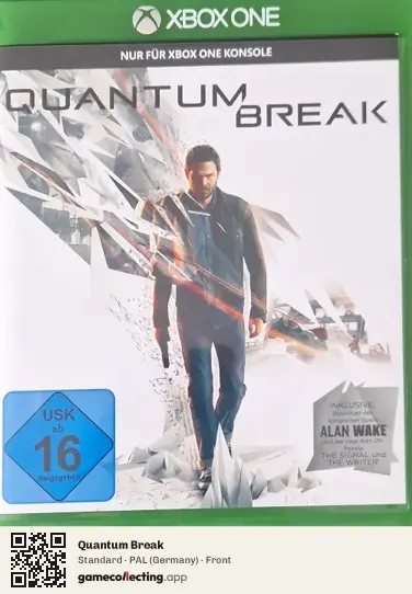 Quantum Break Xbox One, Germany box front