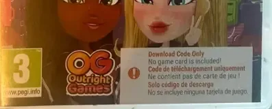 Bratz: Flaunt Your Fashion, the PEGI square on its front