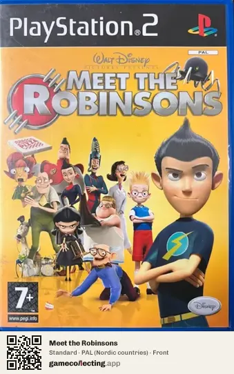 Meet the Robinsons PlayStation 2, Nordic countries box front