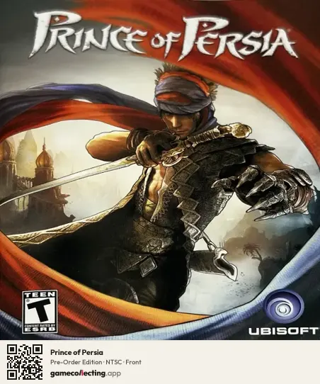 Prince of Persia PlayStation 3, NTSC box front