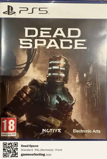 Dead Space PlayStation 5, Germany box front