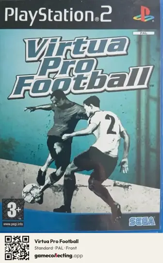 Virtua Pro Football PlayStation 2, PAL box front