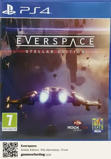 Everspace PlayStation 4, Germany box front