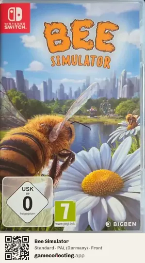 Bee Simulator Nintendo Switch, Germany box front