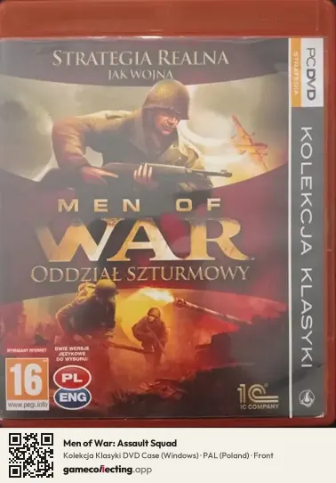 Men of War: Assault Squad Computer, Poland box front