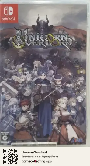 Unicorn Overlord Nintendo Switch, Asia box front