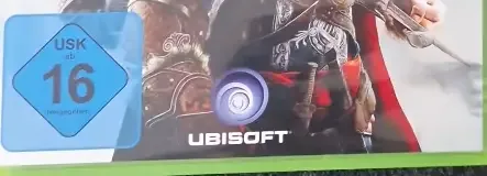 Assassin's Creed: Revelations, the USK square on its front