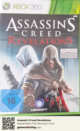 Assassin's Creed: Revelations Xbox 360, Germany box front
