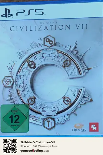 Sid Meier's Civilization VII PlayStation 5, Germany box front