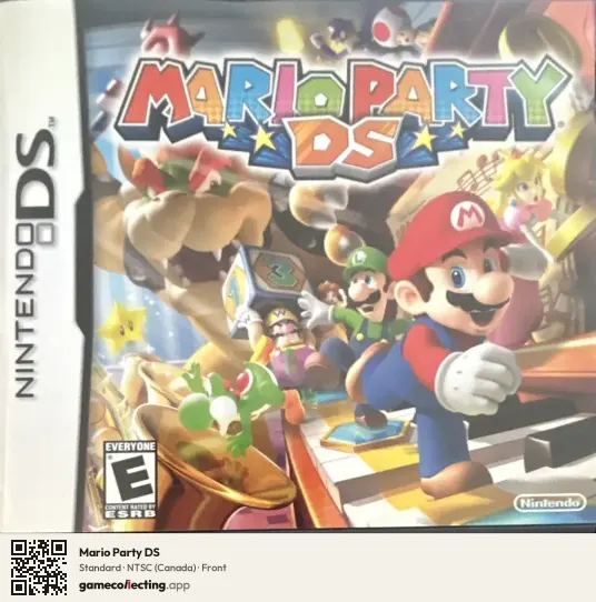 Mario Party DS Nintendo DS, Canada box front