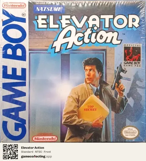 Elevator Action Game Boy, NTSC box front