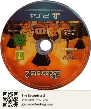 The Escapists 2 PlayStation 4, PAL disc