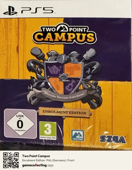 Two Point Campus PlayStation 5, Germany box front