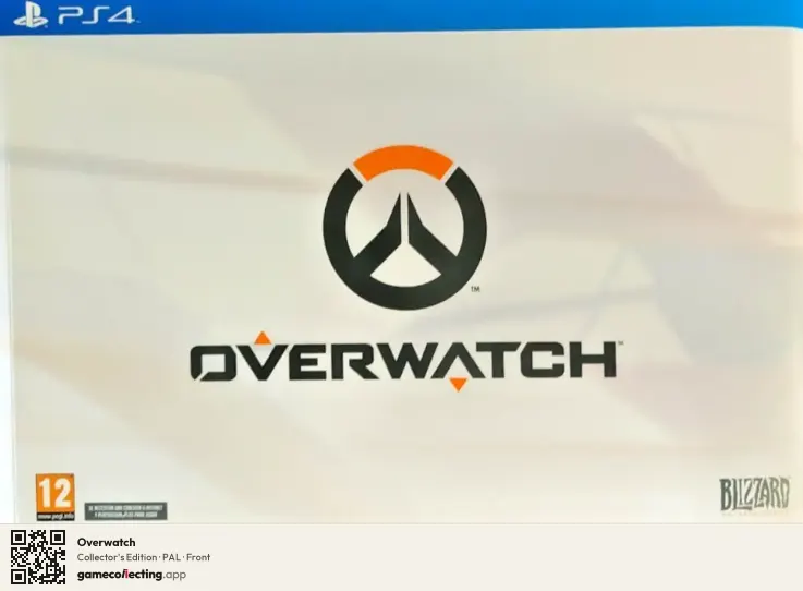 Overwatch PlayStation 4, PAL box front