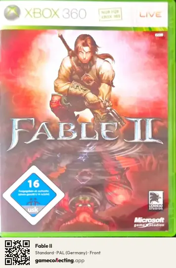 Fable II Xbox 360, Germany box front