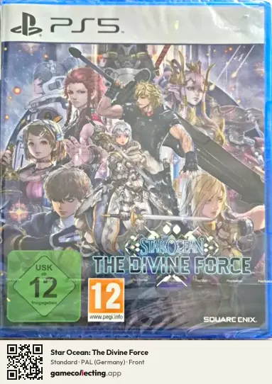 Star Ocean: The Divine Force PlayStation 5, Germany box front