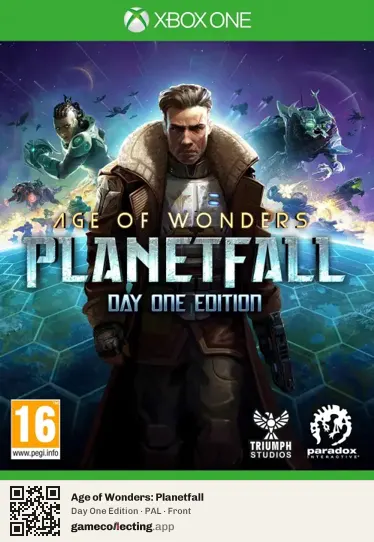 Age of Wonders: Planetfall Xbox One, PAL box front