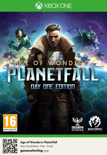 Age of Wonders: Planetfall Xbox One, PAL box front