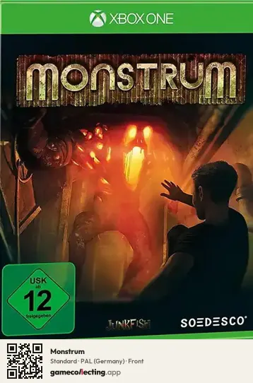 Monstrum Xbox One, Germany box front