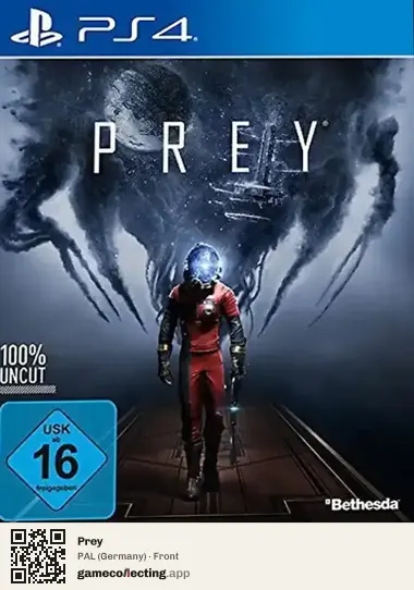 Prey PlayStation 4, Germany box front